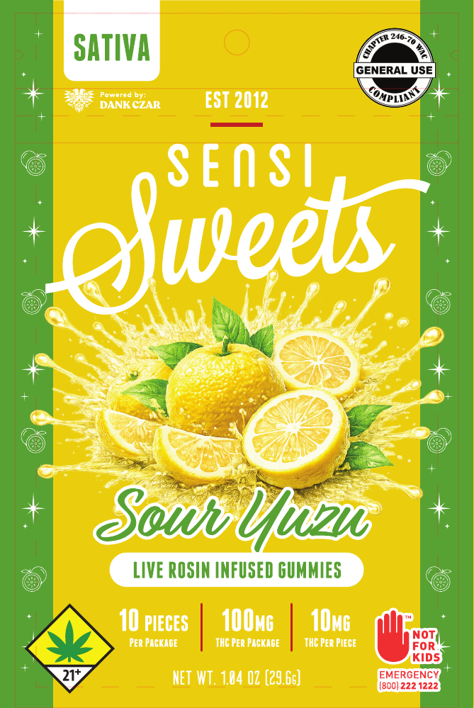 Sour Yuzu front package